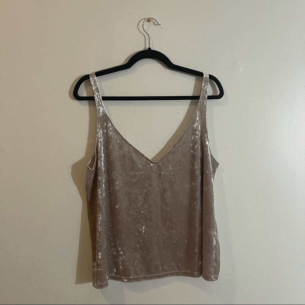 Velvet Tank Top | NWOT